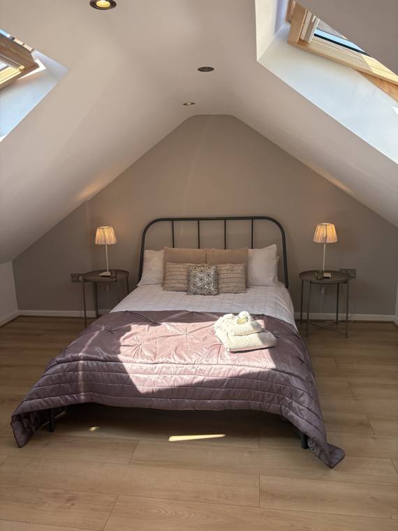 Attic bedroom